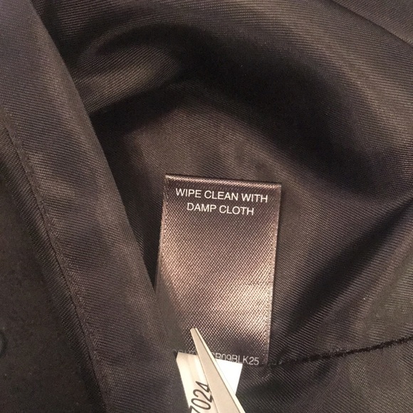 Gianni Bini Black Floral Vegan Faux Suede Embroidered Skirt Size Small - Picture 7 of 12